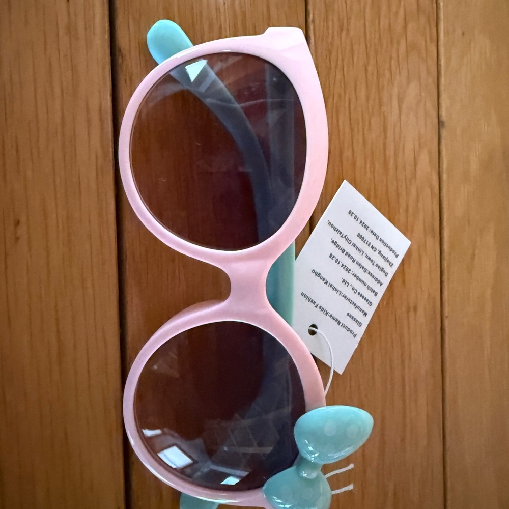 Pink and Blue Cat-Ear Sunglasses